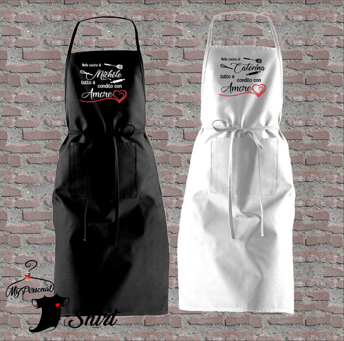 Grembiule cucina colori - grembiule, da