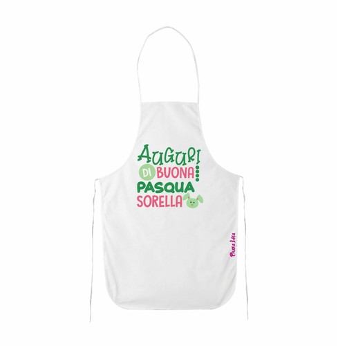 Grembiule bianco cucina - bianco,