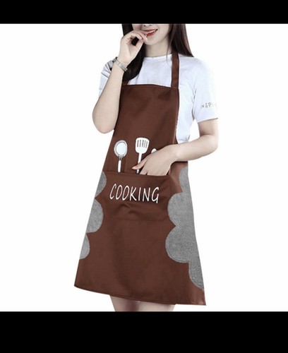 Grembiule cucina marrone - grembiule,