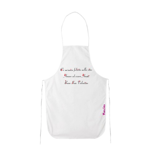 Grembiule cucina bianco - da,
