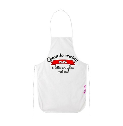 Grembiule bianco uomo cucina - bianco,