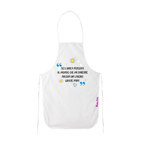 Grembiule bianco uomo cucina - uomo,