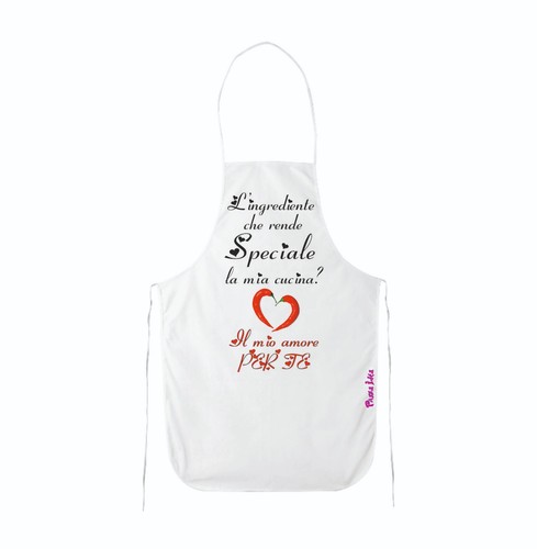 Grembiule cucina bianco donna - cucina,