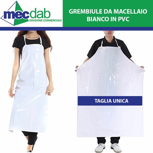 Grembiule lavoro bianco - bianco, da
