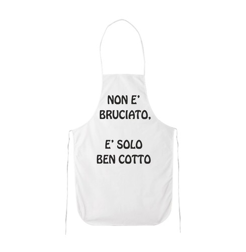 Grembiule uomo donna - uomo, bianco