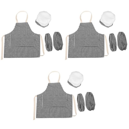 Set grembiule cappello - set,