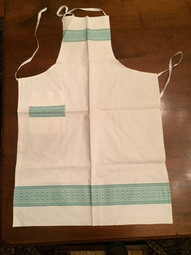 Grembiule cucina bianco e - da,