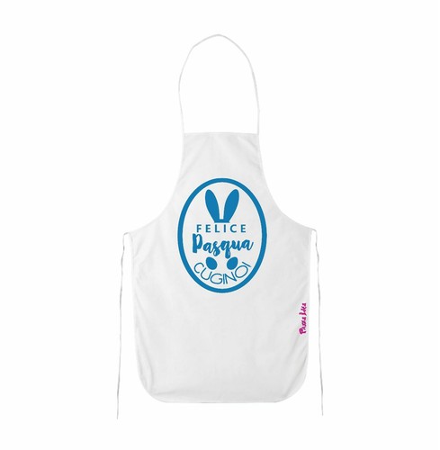Grembiule bianco cucina - grembiule,