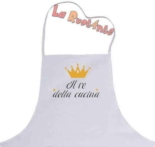 Grembiule cucina il re - da,