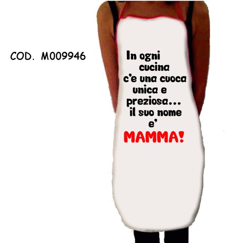 Grembiule bianco cucina donna - cucina,